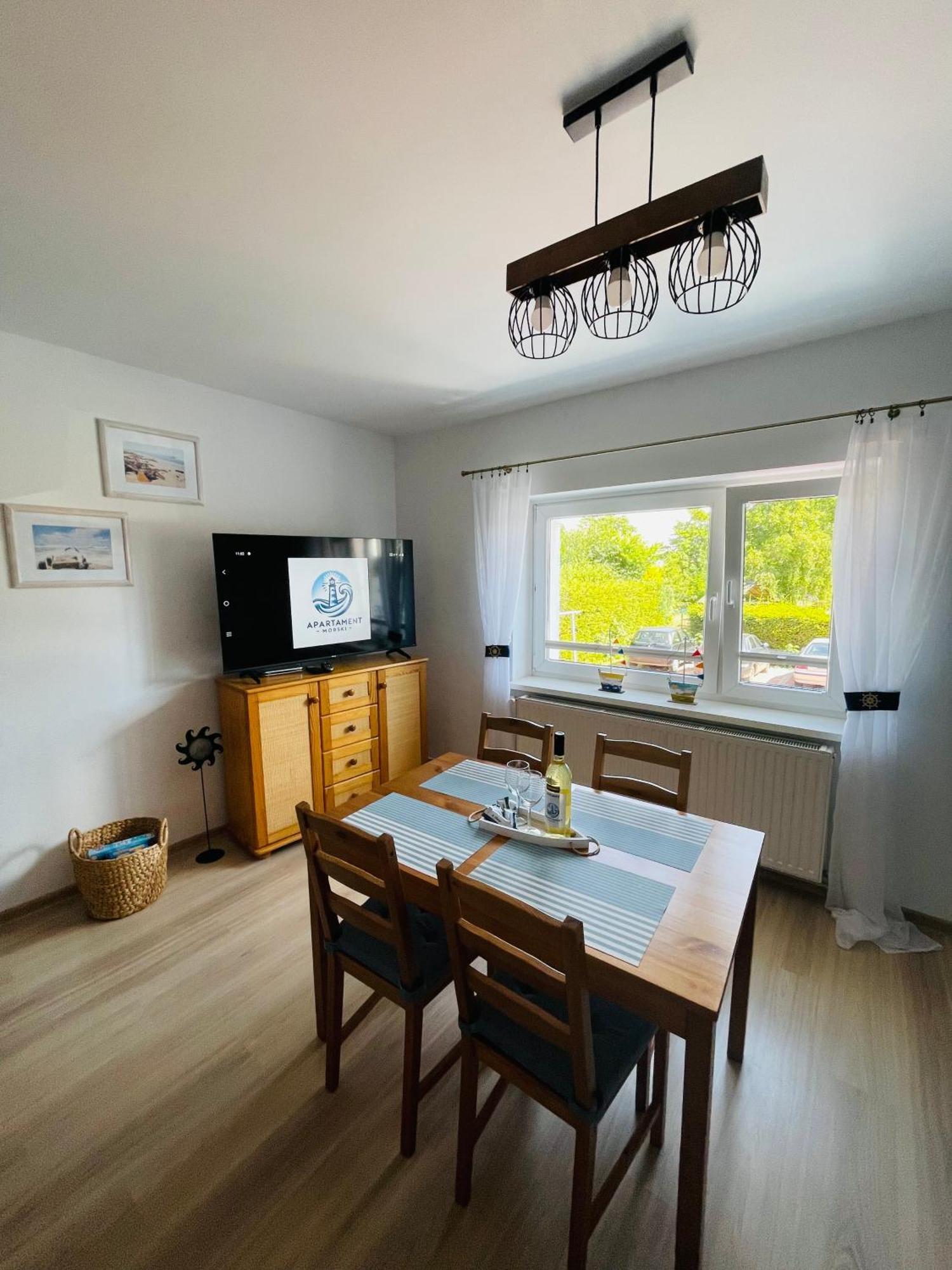 Apartament Morski Jarosławiec Buitenkant foto