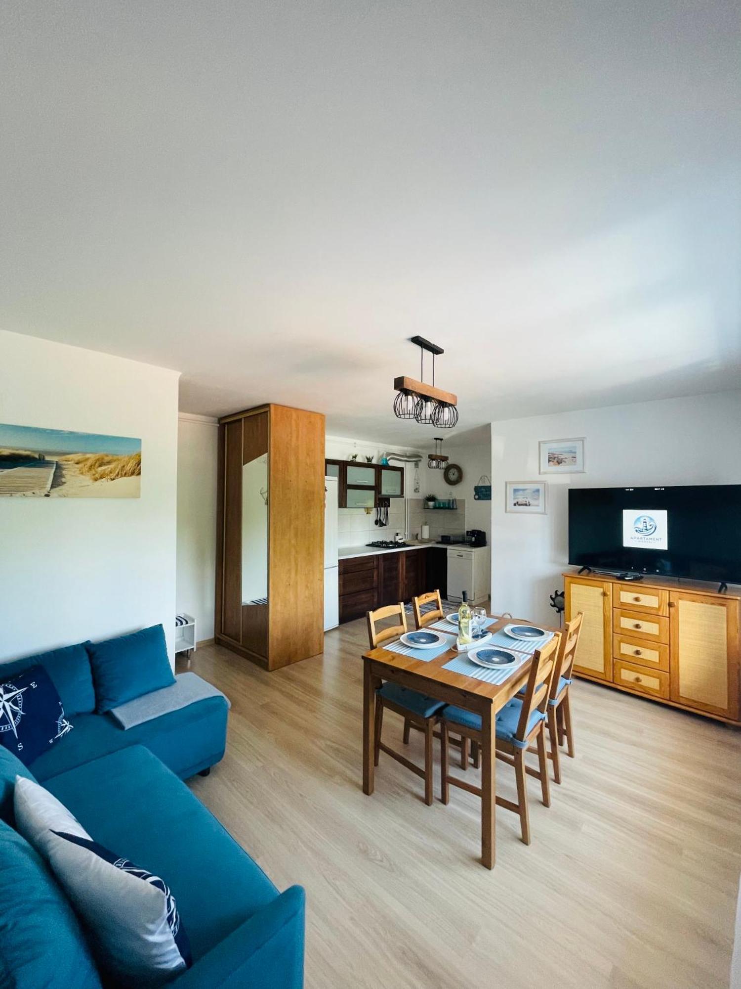 Apartament Morski Jarosławiec Buitenkant foto